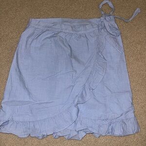 J. Crew blue skirt size 4